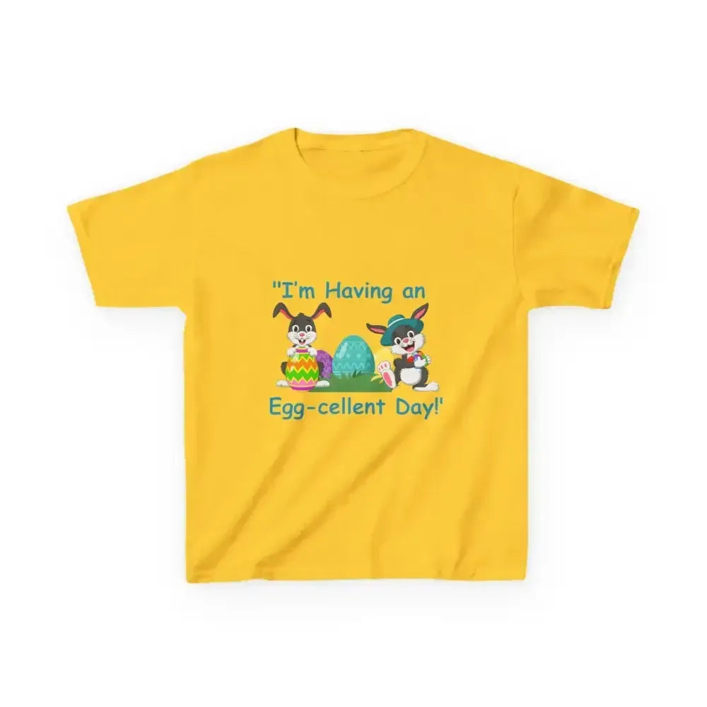 Easter T-Shirt for Kids, I am Having an Egg-cellent Day Tee