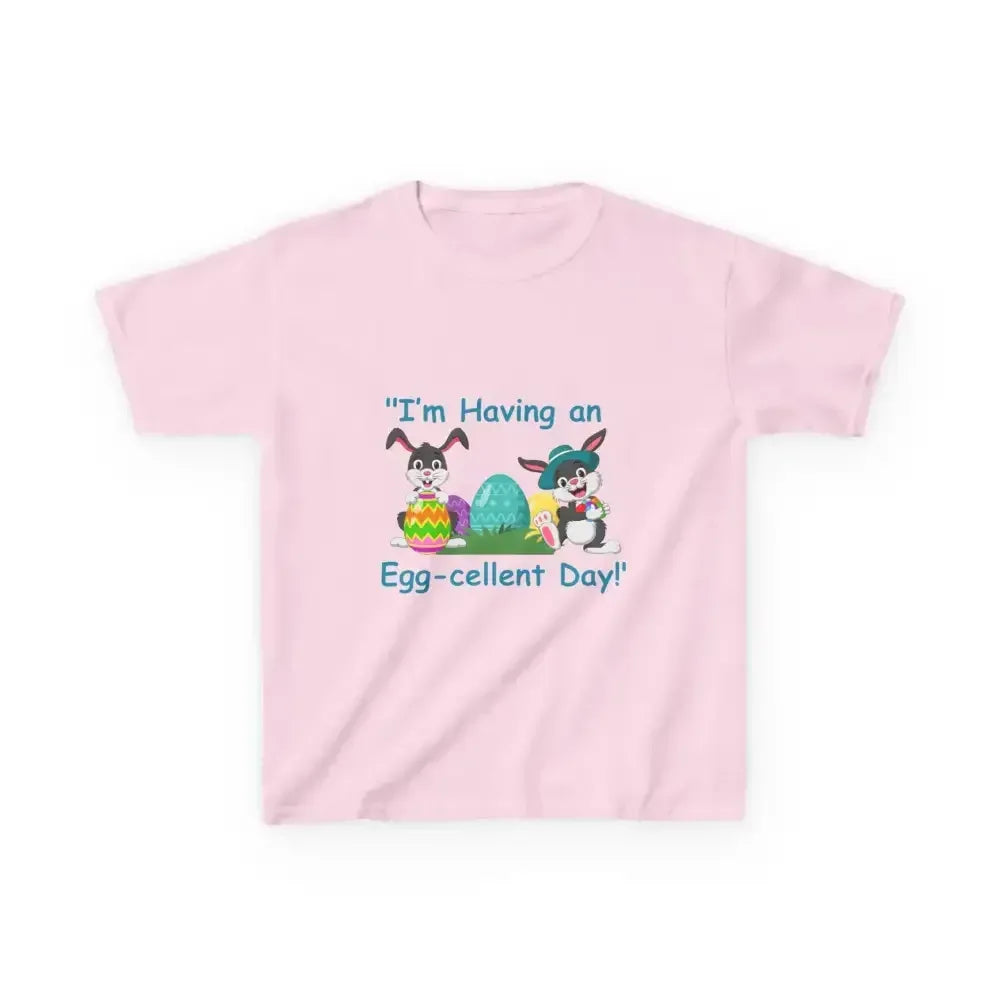 Easter T-Shirt for Kids, I am Having an Egg-cellent Day Tee
