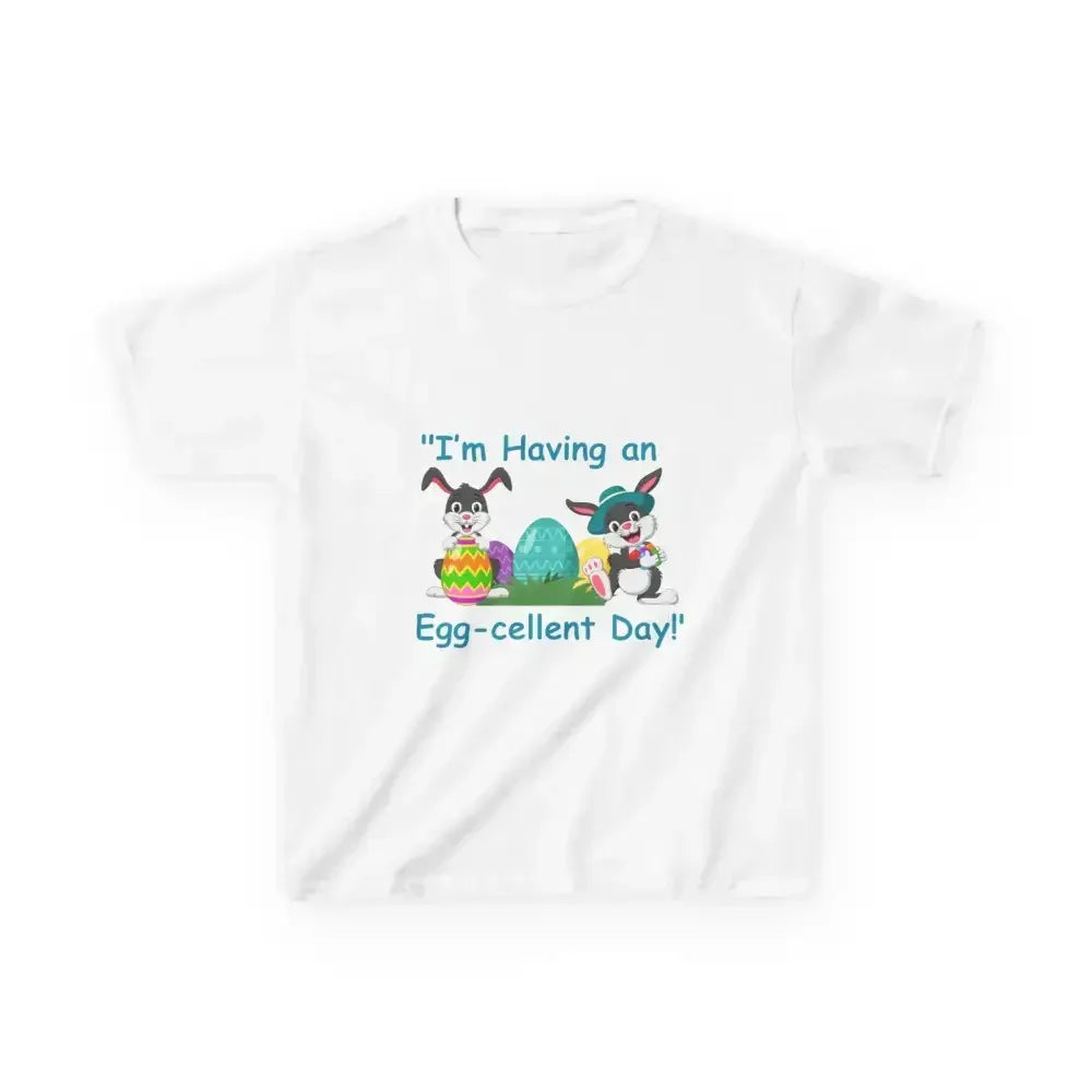 Easter T-Shirt for Kids, I am Having an Egg-cellent Day Tee