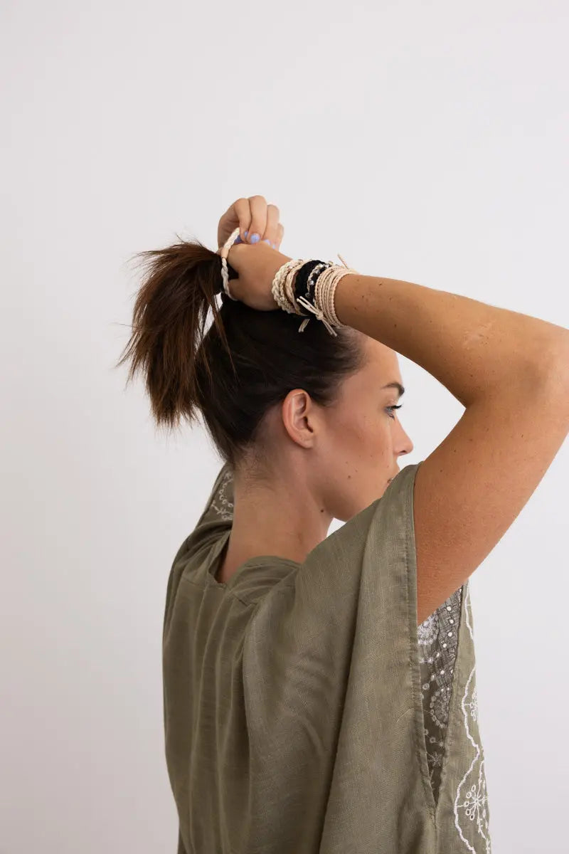 Bow and Knot Hair Ties – Stackable Wrist Accessories