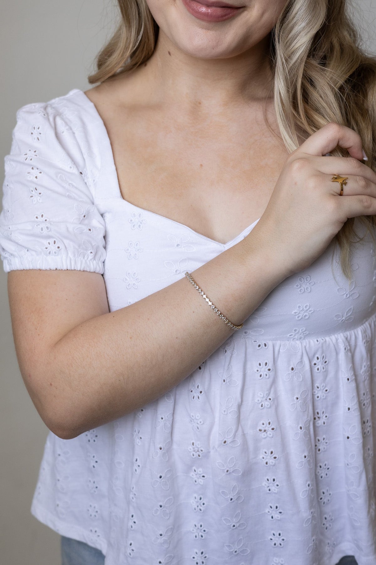 Ella Bracelet - Quarter Circle AK Boutique