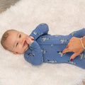 Elmer Fudd Zipper Footie - Quarter Circle AK Boutique