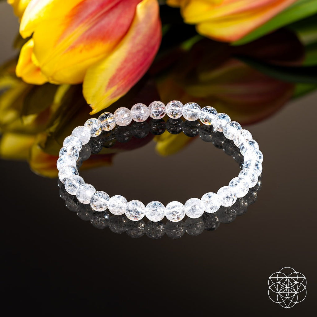 Emotional Ice Bath – The Ice Quartz Bracelet | 6mm - Quarter Circle AK Boutique