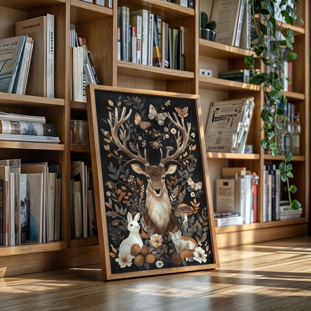 Enchanted Woodland Reverie - Quarter Circle AK Boutique