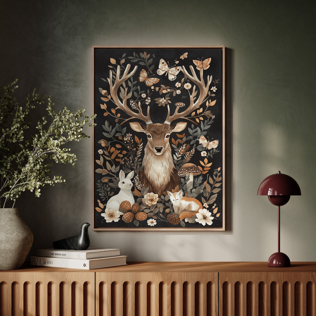 Enchanted Woodland Reverie - Quarter Circle AK Boutique