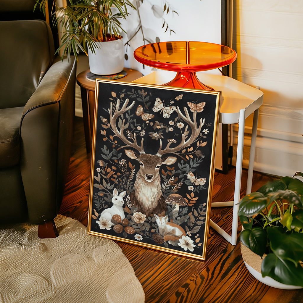 Enchanted Woodland Reverie - Quarter Circle AK Boutique