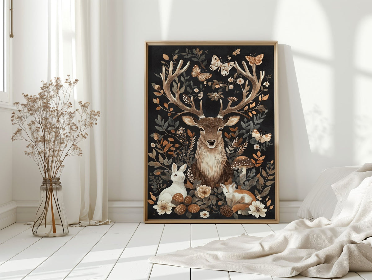 Enchanted Woodland Reverie - Quarter Circle AK Boutique