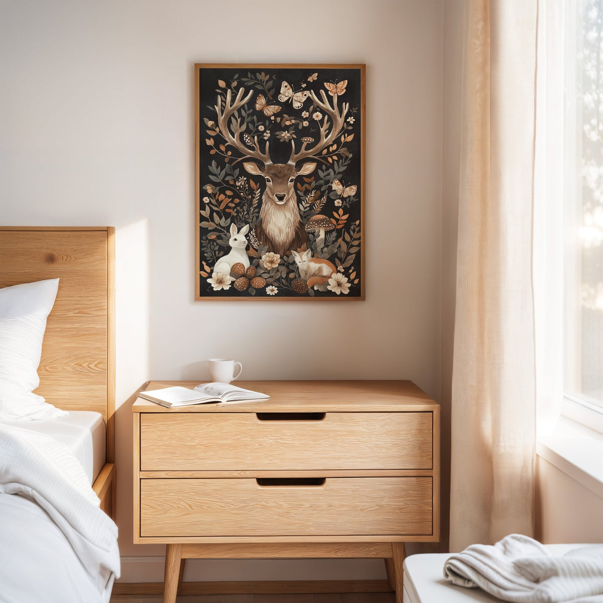 Enchanted Woodland Reverie - Quarter Circle AK Boutique