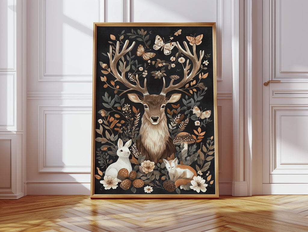 Enchanted Woodland Reverie - Quarter Circle AK Boutique