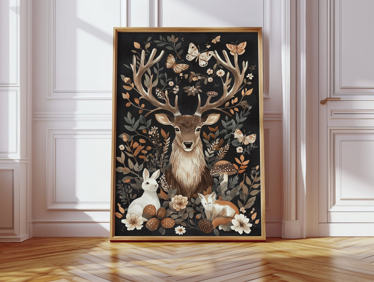 Enchanted Woodland Reverie - Quarter Circle AK Boutique