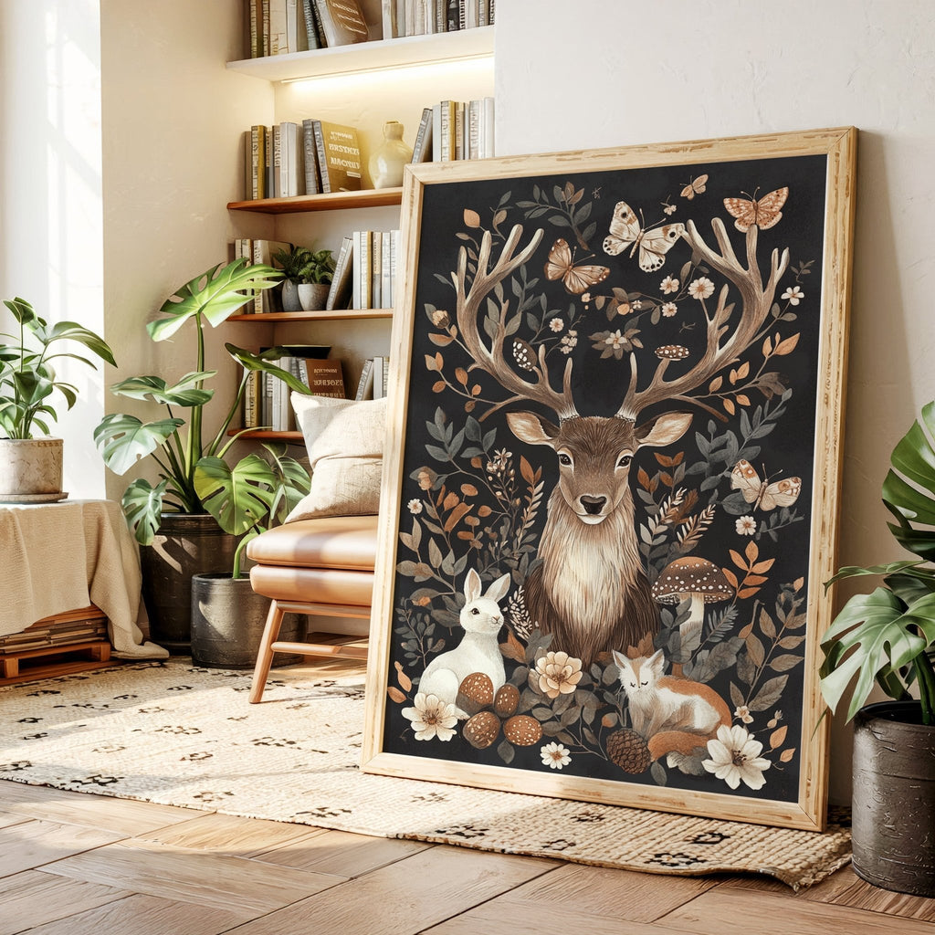 Enchanted Woodland Reverie - Quarter Circle AK Boutique