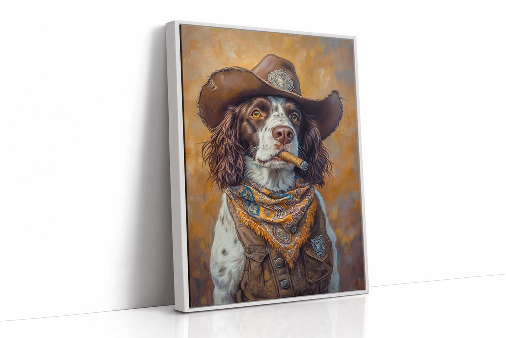 English Springer Spaniel Cowboy Sheriff - Quarter Circle AK Boutique
