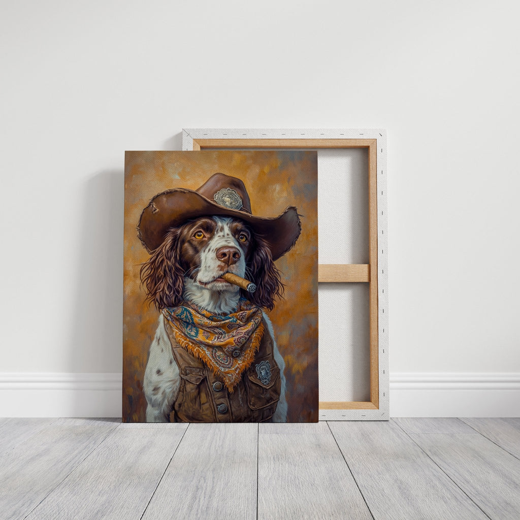 English Springer Spaniel Cowboy Sheriff - Quarter Circle AK Boutique