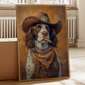 English Springer Spaniel Cowboy Sheriff - Quarter Circle AK Boutique