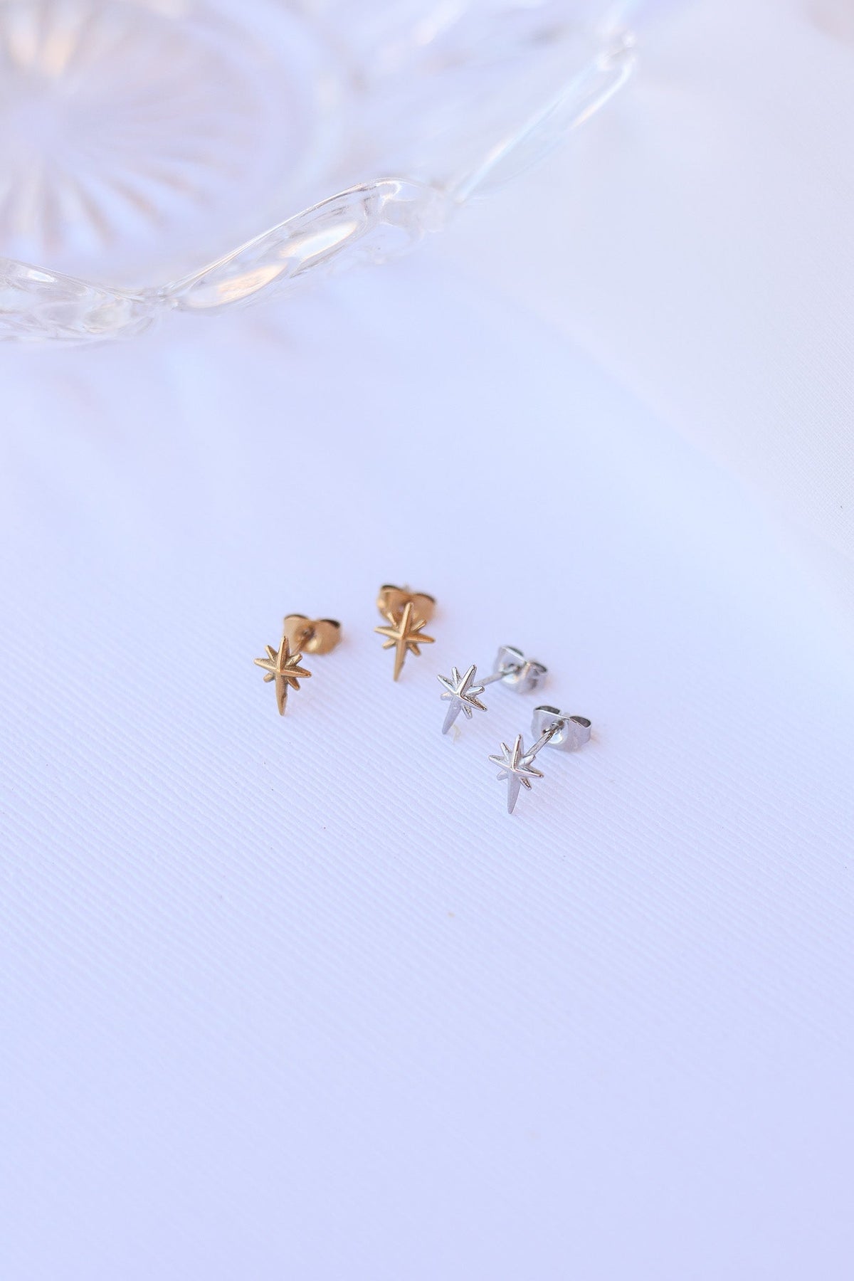 Estelle Stud - Quarter Circle AK Boutique