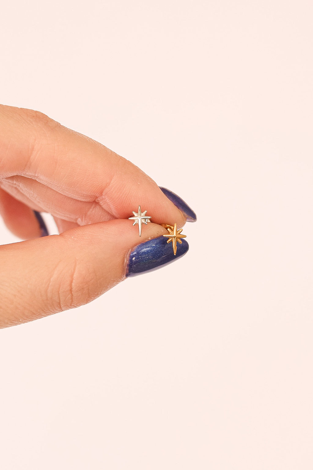 Estelle Stud - Quarter Circle AK Boutique
