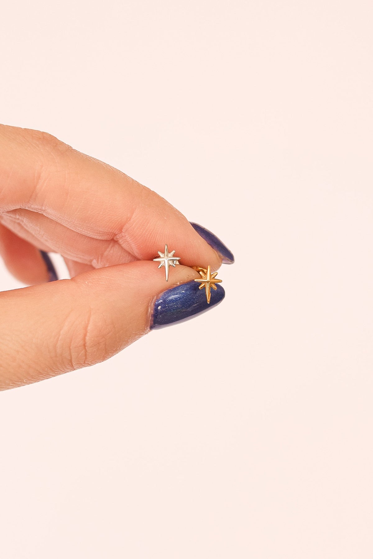 Estelle Stud - Quarter Circle AK Boutique