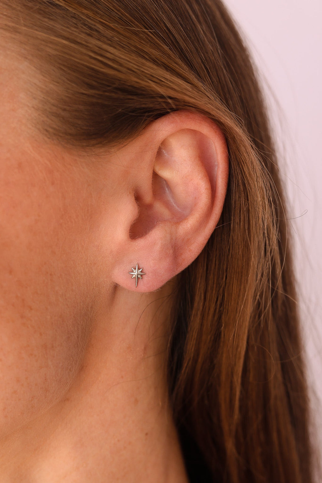 Estelle Stud - Quarter Circle AK Boutique