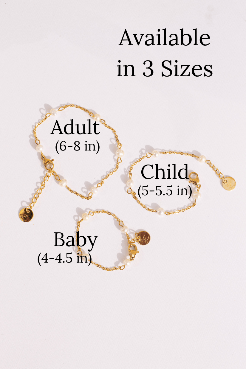 Evelynn *Baby & Child* Bracelet - Quarter Circle AK Boutique