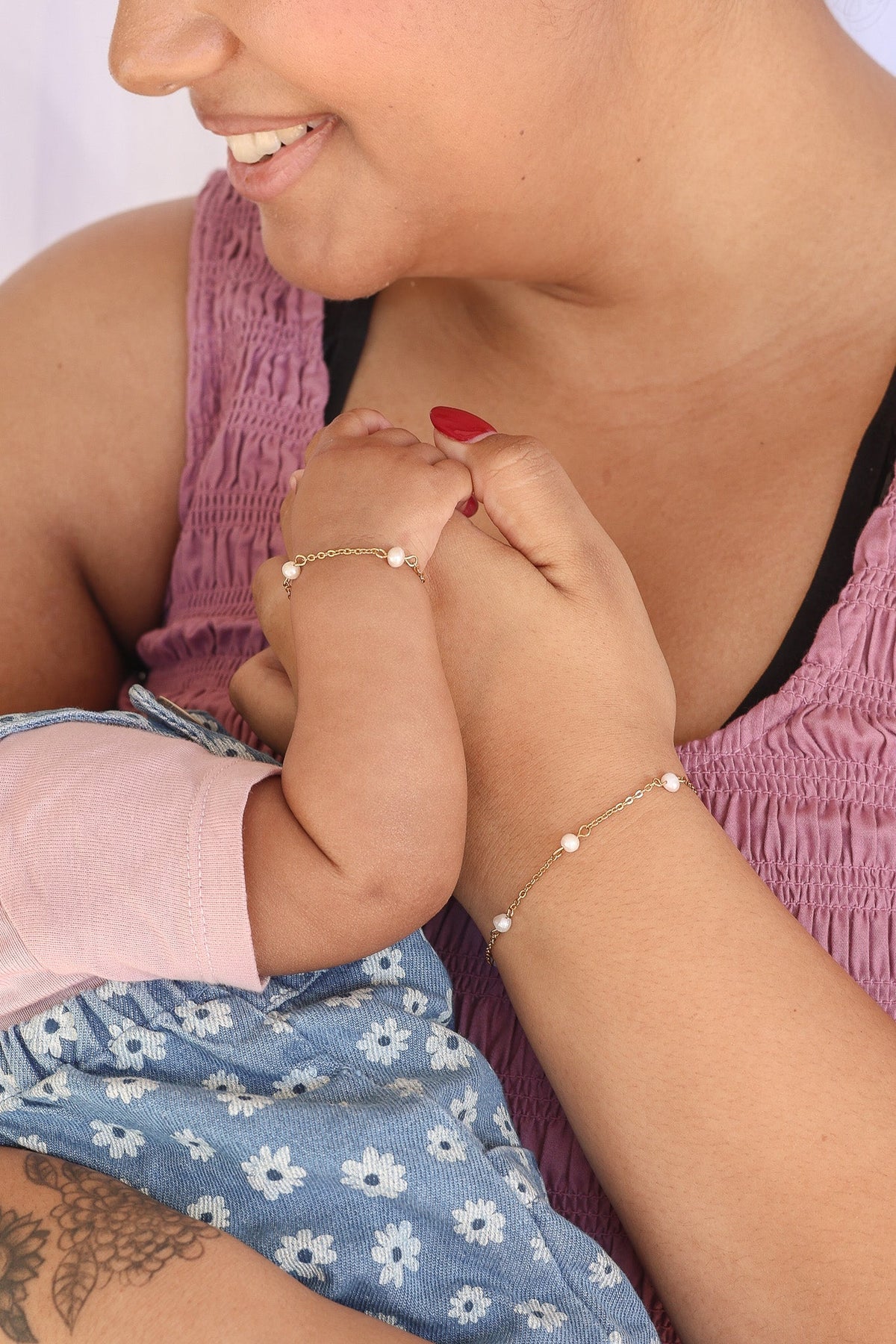 Evelynn *Baby & Child* Bracelet - Quarter Circle AK Boutique