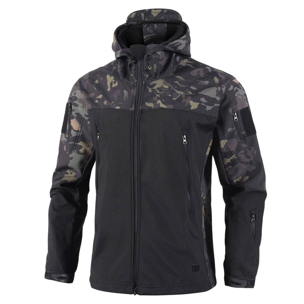 Second Generation Shark Skin Soft Shell Jacket Waterproof Windproof Riding Coat