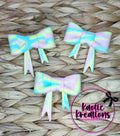 D57 BEADABLE JUMBO SILICONE BOW EASTER SWIRL (1ct)