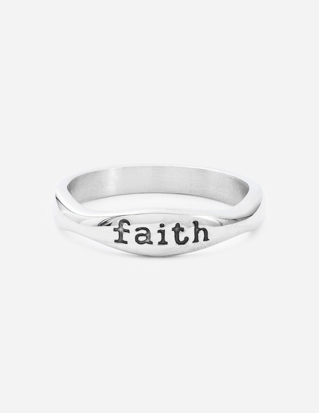 Faith Ring - Quarter Circle AK Boutique
