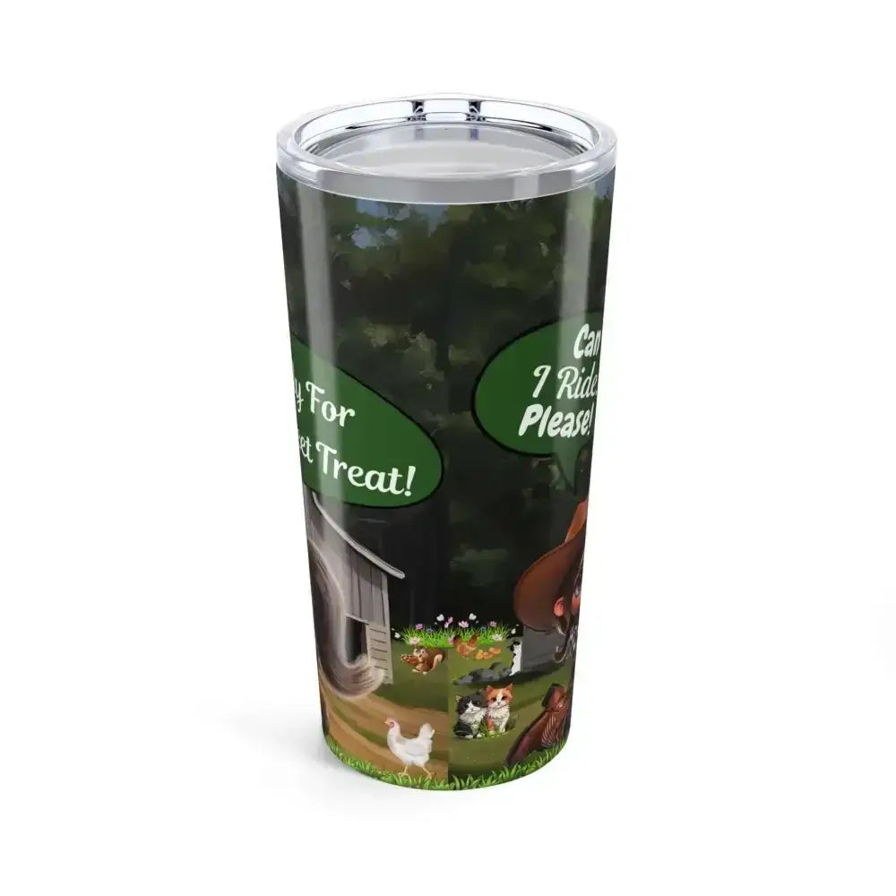 Farm Life Country Coffee Insulated Tumbler, Humorous Travel Mug
