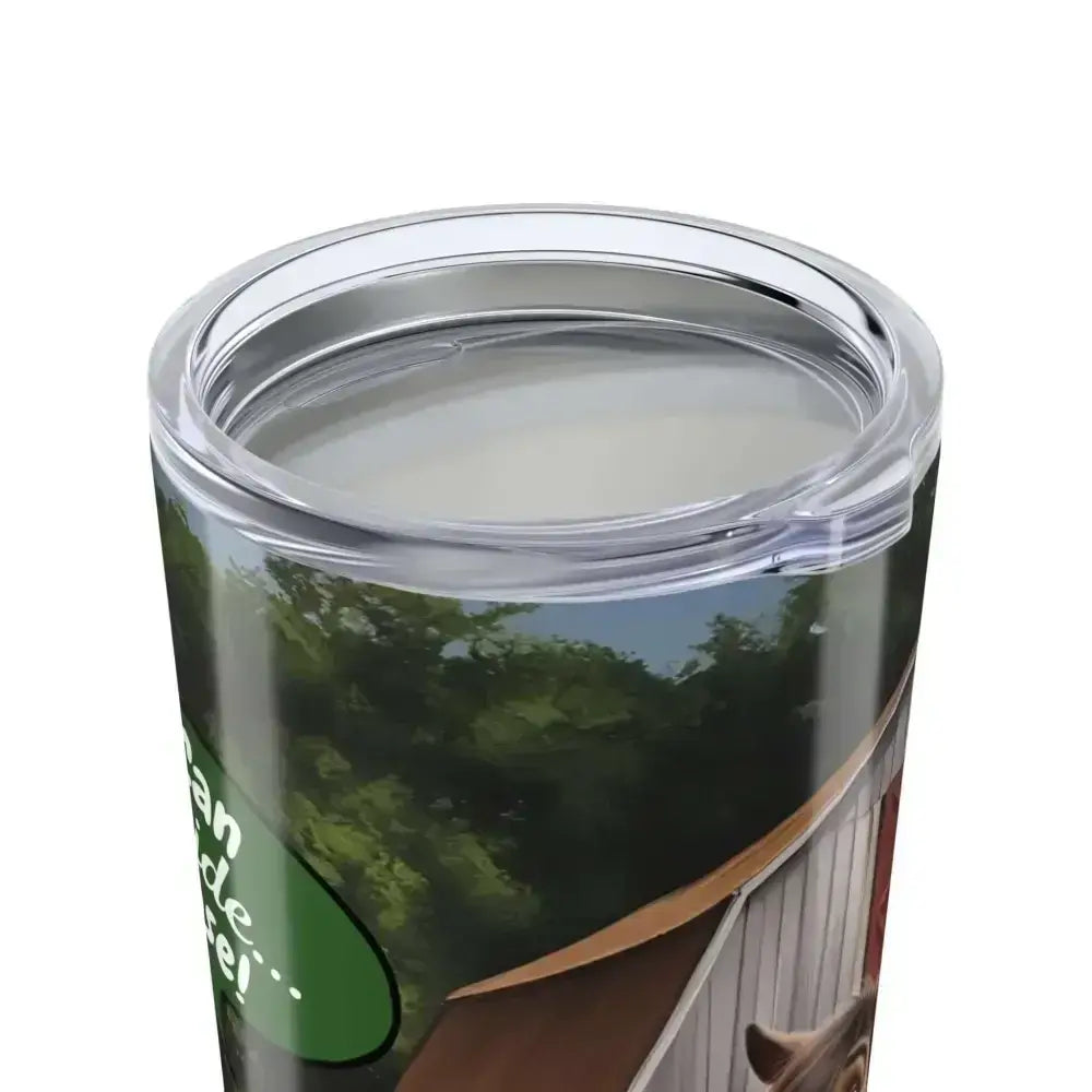 Farm Life Country Coffee Insulated Tumbler, Humorous Travel Mug