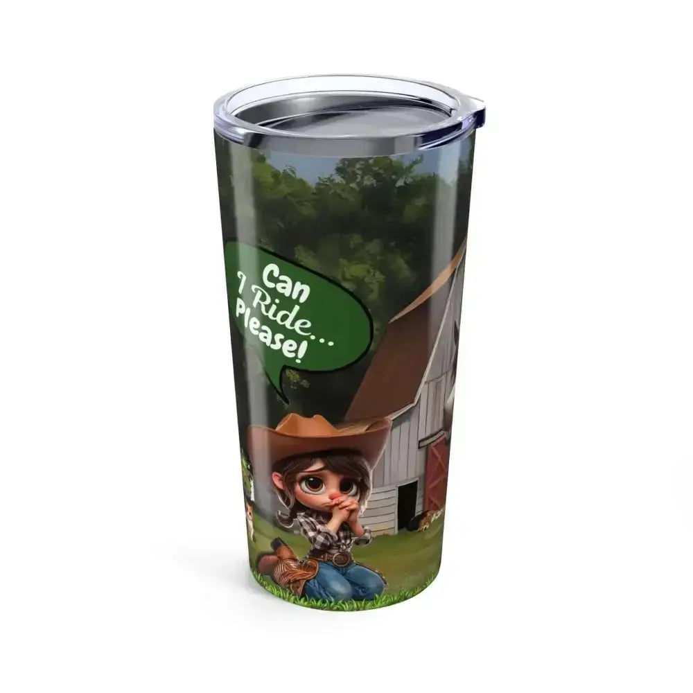 Farm Life Country Coffee Insulated Tumbler, Humorous Travel Mug