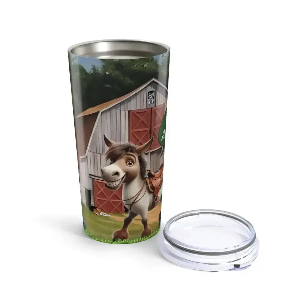 Farm Life Country Coffee Insulated Tumbler, Humorous Travel Mug