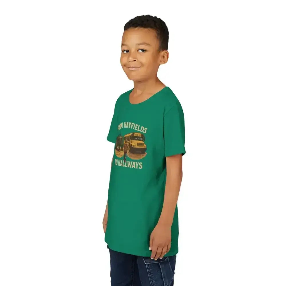 Farm Life Youth Tee, Youth Back to School T-Shirt, Farm Shirt for Kids