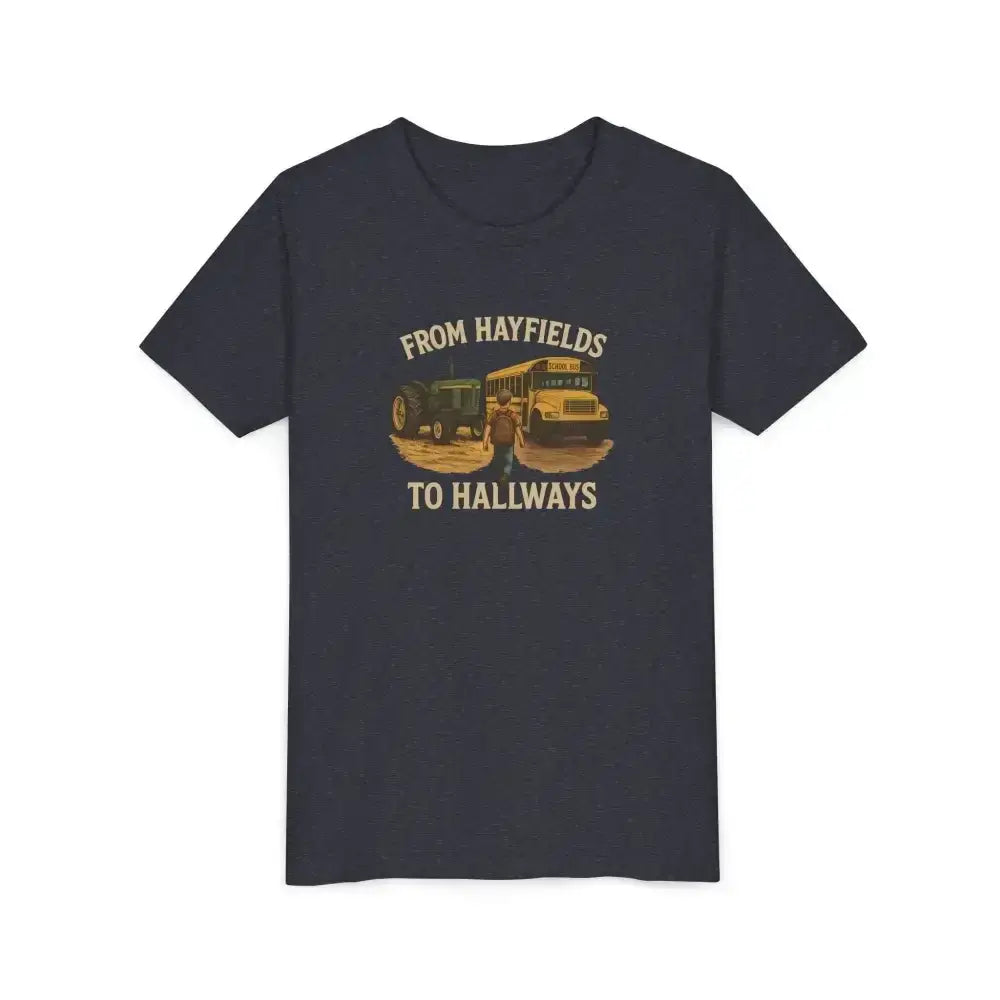 Farm Life Youth Tee, Youth Back to School T-Shirt, Farm Shirt for Kids