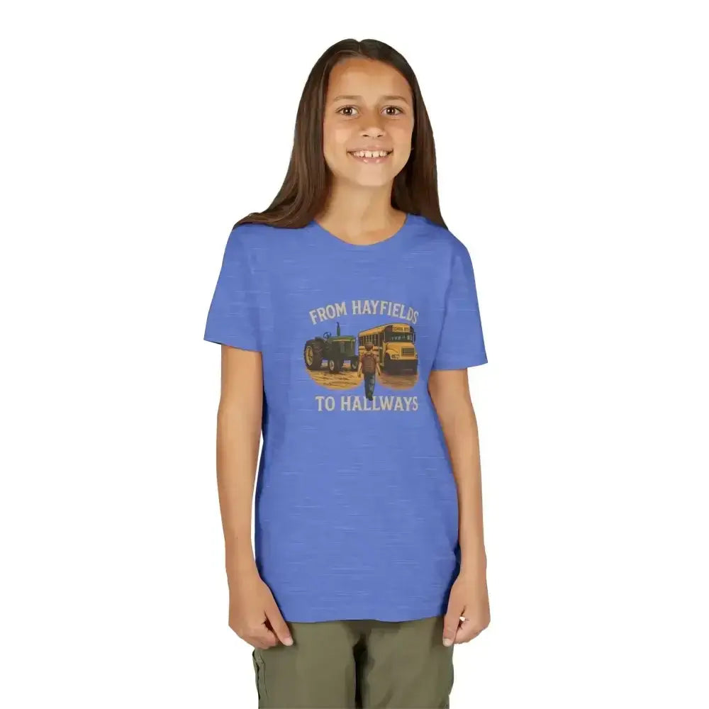 Farm Life Youth Tee, Youth Back to School T-Shirt, Farm Shirt for Kids