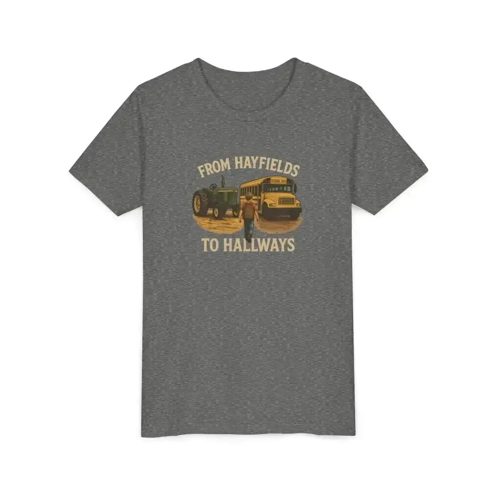 Farm Life Youth Tee, Youth Back to School T-Shirt, Farm Shirt for Kids