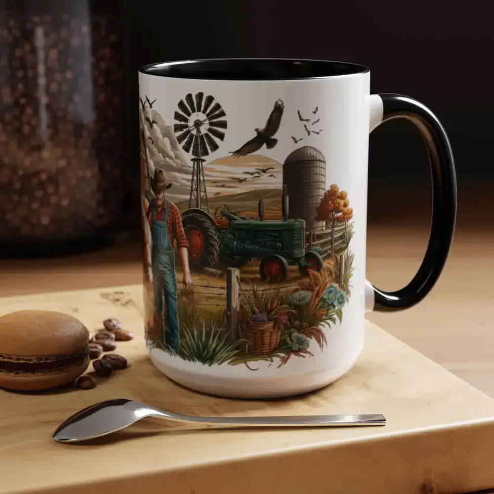 Father's Day Coffee Mug, Gifts for Dad, Farmer Dad Gifts, Gift Mugs