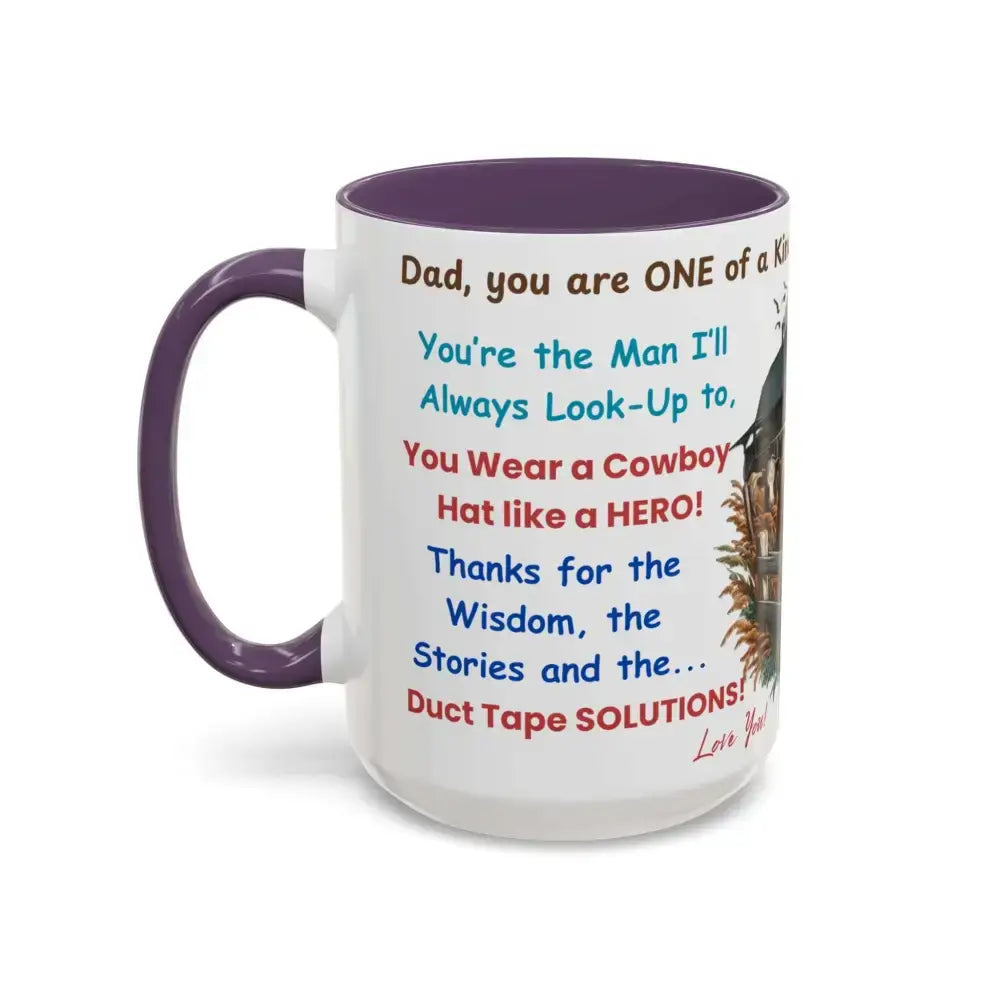 Father's Day Coffee Mug, Gifts for Dad, Farmer Dad Gifts, Gift Mugs