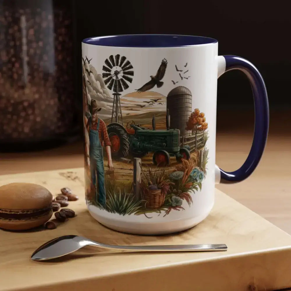 Father's Day Coffee Mug, Gifts for Dad, Farmer Dad Gifts, Gift Mugs