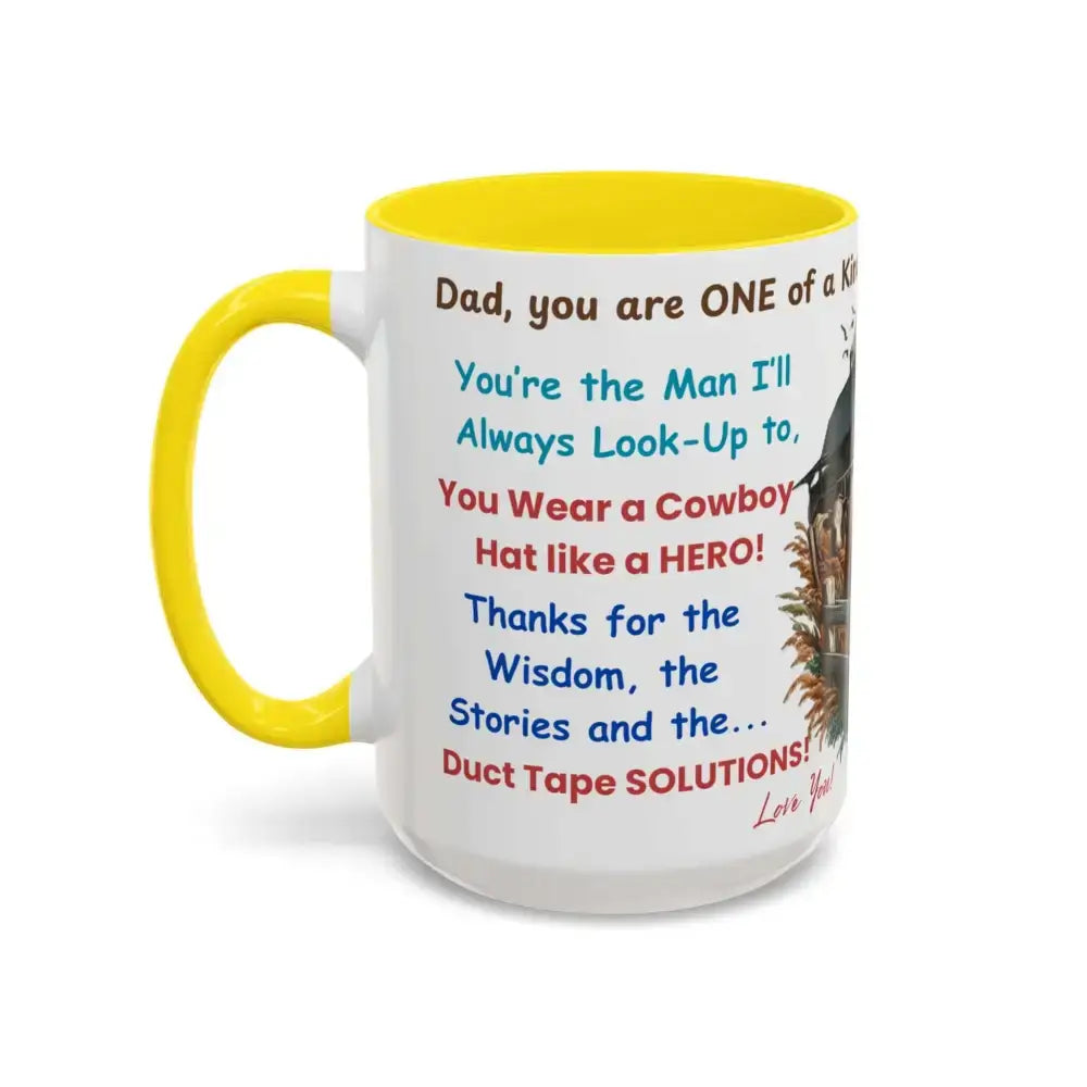 Father's Day Coffee Mug, Gifts for Dad, Farmer Dad Gifts, Gift Mugs