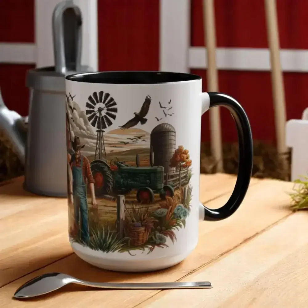 Father's Day Coffee Mug, Gifts for Dad, Farmer Dad Gifts, Gift Mugs