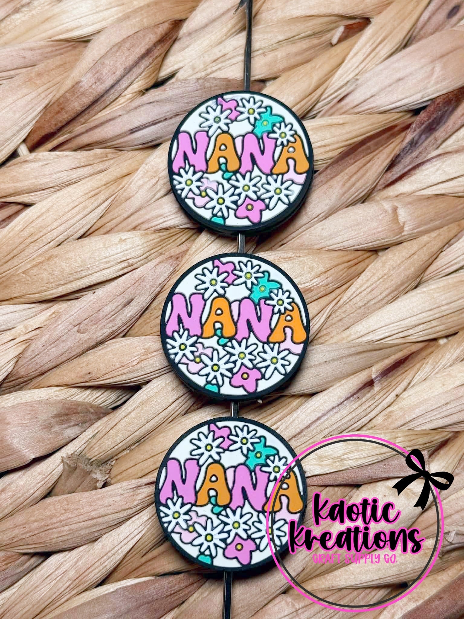 NANA FLORAL SILICONE FOCAL D148 (1ct)