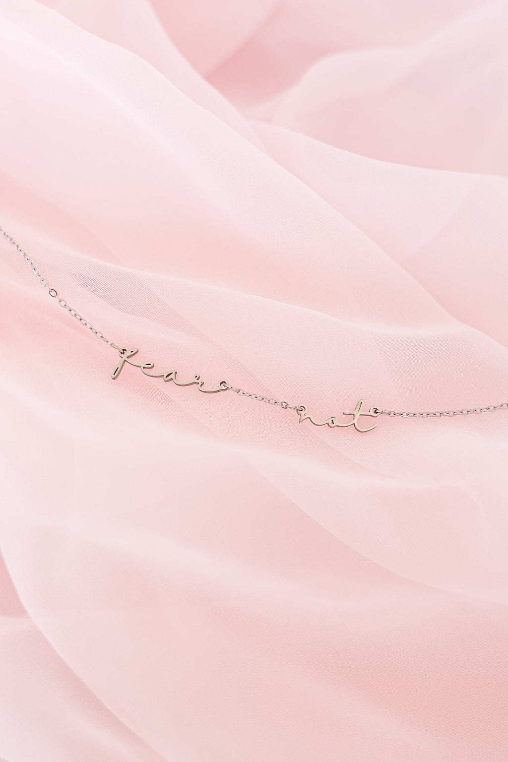 Fear Not Necklace - Quarter Circle AK Boutique