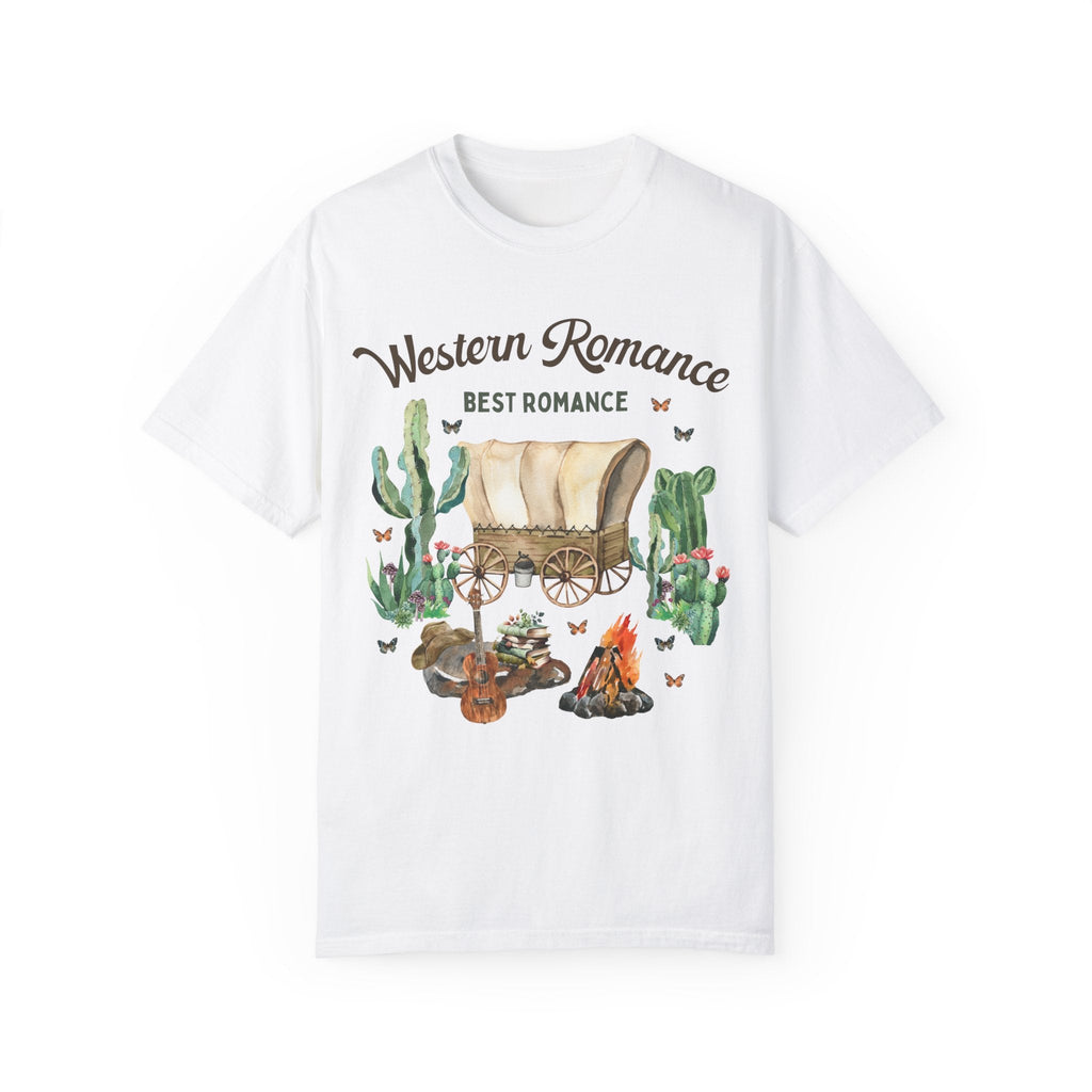 Western Romance Book Tee