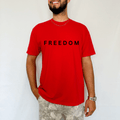 FREEDOM tee or crewneck - Quarter Circle AK Boutique