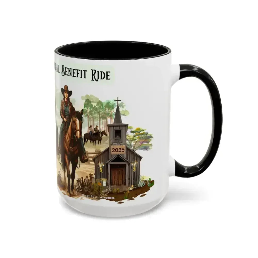 Fundraiser Coffee Mug - Larkin Coffer Annual Trail Ride Fundraiser