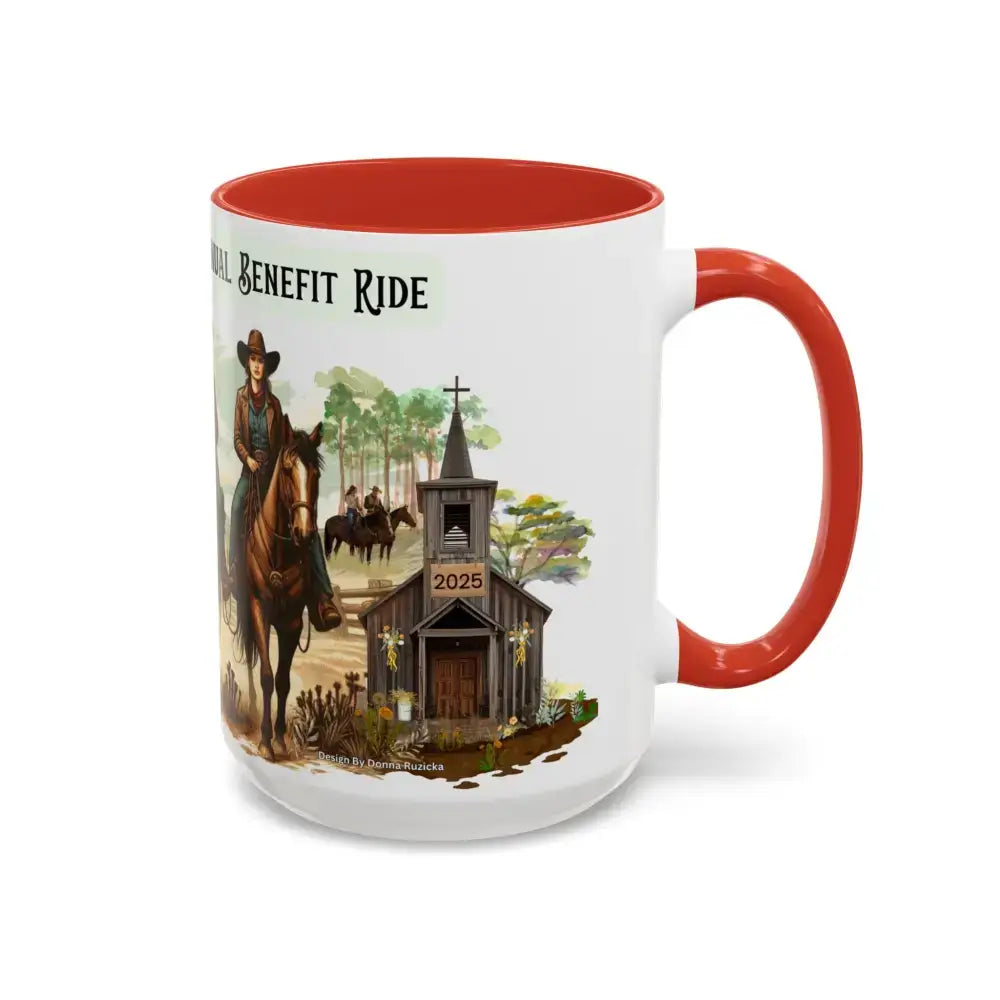 Fundraiser Coffee Mug - Larkin Coffer Annual Trail Ride Fundraiser