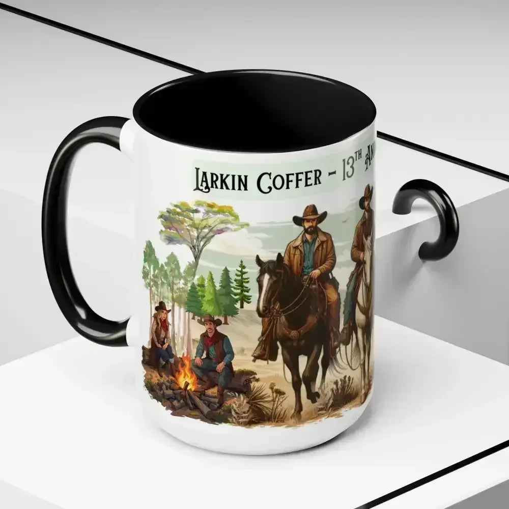 Fundraiser Coffee Mug - Larkin Coffer Annual Trail Ride Fundraiser