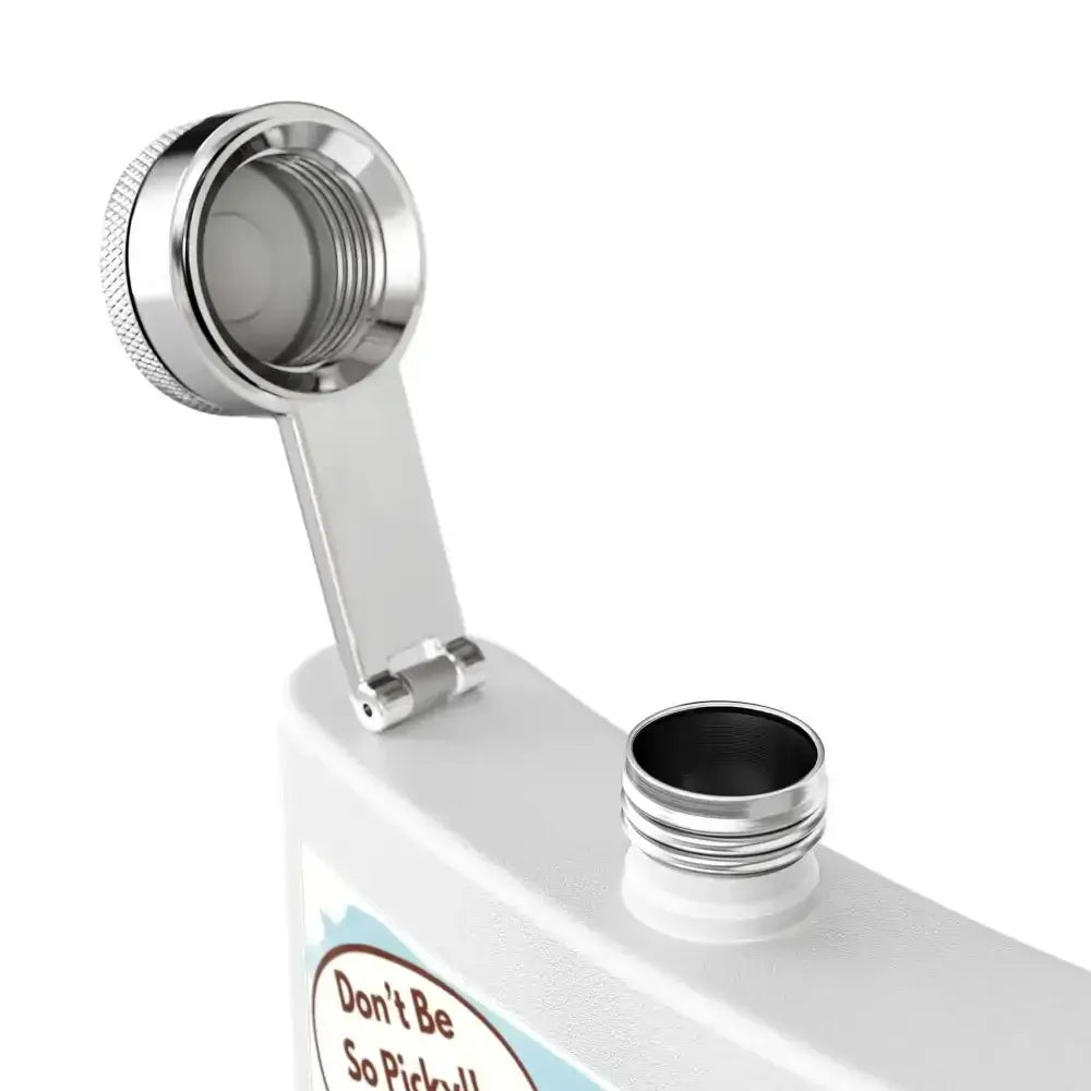 Funny Horse Stainless Steel Flask, Unique Gift for Horse Lovers, 6oz