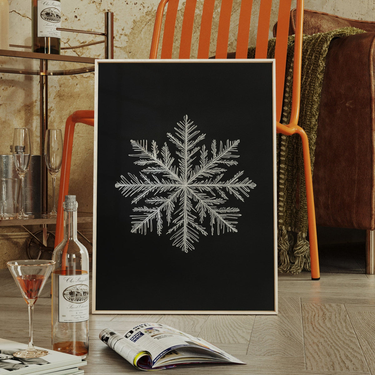 Frosted Elegance