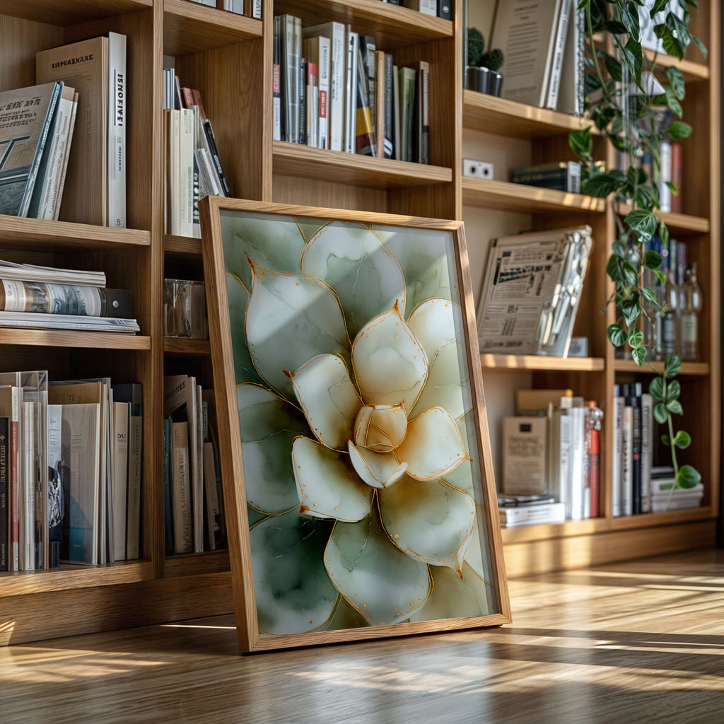 The Succulent's Silent Embrace